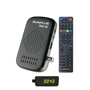Sunplus DELTA HD Full Hd Çanaksız Uydu Alıcı Akıllı Kumanda