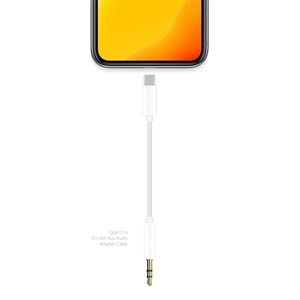 Powerway AC06 Type-c To Aux Çevirici Tüm Cihazlarla Uyumlu Samsung Xiaomi 3.5mm Jack Dönüştürücü Aux Kablosu