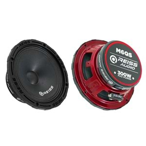 Reıss Audıo RS-M6QS 16 cm 2li Mıdrange 300 Watt Oto Hoparlör