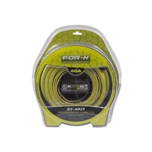 For-X XY-4KIT Profesyonel 4GA Kablo Seti