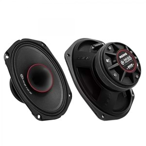 Reıss Audıo RS-M69HS 300 Watt Max 6X9 Mıdrange Oval Oto Hoparlör