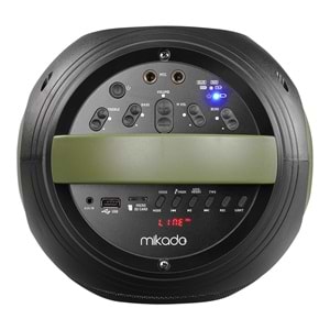 Mikado MD-BT124 30W USB/BT/TF/TWS Kablosuz Mikrofonlu Öğretmen/Toplantı Anfisi