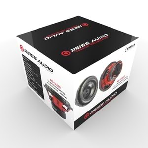 Reıss Audıo RS-RX12.D2/D4 30 Cm 1200 Watt Oto Subwoofer