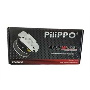 Pilippo PO-TW38 500 Watt Süper Bullet Oto Tweeter