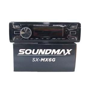 Soundmax SX-MX6G Bluetooth Çift Usb/Sd/Fm Oto Teyp