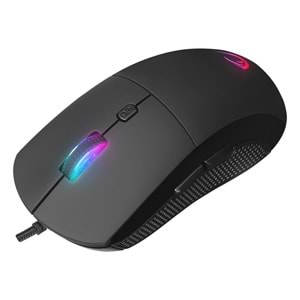 Rampage RADIANT M1 Makrolu Siyah 7200 dpi RGB Aydınlatmalı Gaming Oyuncu Mouse