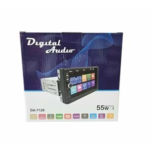 Digital Audio DA-7120 4x55 Watt Sıngle Oto Teyp