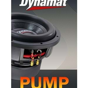 Dynmat PUMP 15 38 Cm 3000 Rms 6000 Watt Oto Subwoofer