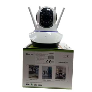 Leerfei LF-Q6 Kablosuz Wifi IP Kamera 1080P Full HD Hareketli Kamera