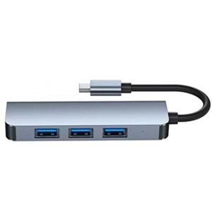 Bawerlink BW-2026 Type-C 4 port Usb 3.0/2.0 Yeni Nesil Type-C Usb Çoğaltıcı