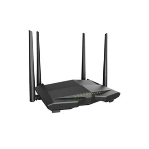 Everest SG-V1200 AC1200 Dualband Wi-Fi Gigabit VDSL2/ADSL2 4X5dbi Anten Kablosuz Modem Router