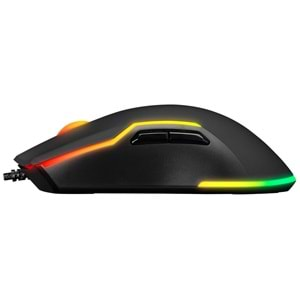 Everest SM-G14 DUSK Usb Siyah 1600-7200 dpi RGB Ledli Gaming Oyuncu Mouse