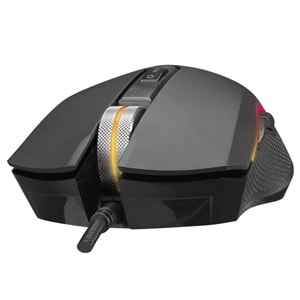 Everest SM-F09 TITANIO Usb Gümüş 7200dpi RGB Ledli Gaming Oyuncu Mouse