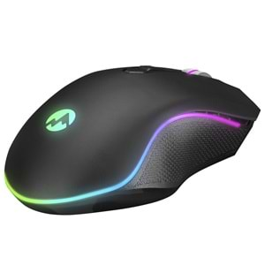 Everest SM-F09 TITANIO Usb Gümüş 7200dpi RGB Ledli Gaming Oyuncu Mouse