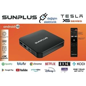 Sunplus TESLA XS 2 serıes cortexA53 Androıd DDR3 2GB 16GB TV Box