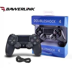 Bawerlink BW-14 Double Shock 4 Wireless Kablosuz PS4 Oyun Kolu