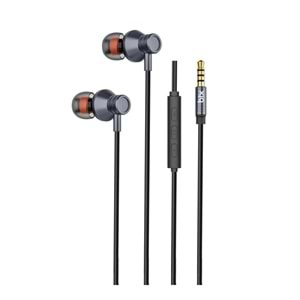 Bix HF02A Hi-Fi ve Extra Bass Özellikli Mikrofonlu Kulak içi Kulaklık Siyah/Beyaz