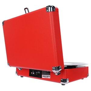 Mikado Nostalgia MN-P317 Kırmızı Pikap+Rca+Bluetooth Destekli Müzik Kutusu