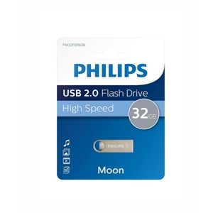 Philips USB 2.0 320GB Moon Vintage Silver FM32FD160B Usb Flaş Bellek