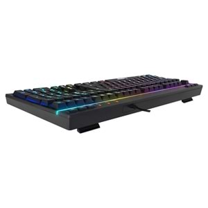 Rampage KM-R57 Seraphic Beyaz&Siyah RGB Aydınlatmalı Q Oyuncu Multmedia Klavye ve 12800 DPI Mouse Gaming Set