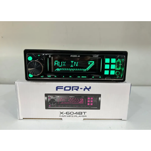 For-X X-604BT Çift USB/TF/BT/FM 4+60 Watt 3 Anfi Çıkışlı Oto Teyp
