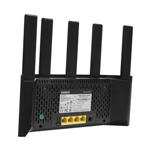 Everest EWR-X3000-V1 AX3000Mbps DualBand 5*6dBi Anten WISP+AP+Repeater Destekli Kablosuz Wifi RouterDualBand 5*6dBi Anten WISP+AP+Repeater Destekli Kablosuz Wifi Router