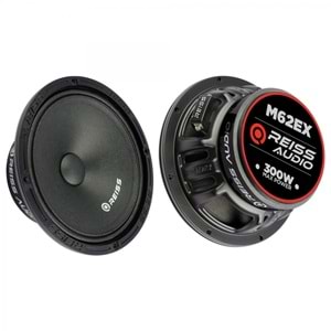Reıss Audıo RS-M62EX 16 cm 120 Rms 300 Watt Midrange Oto Hoperlör