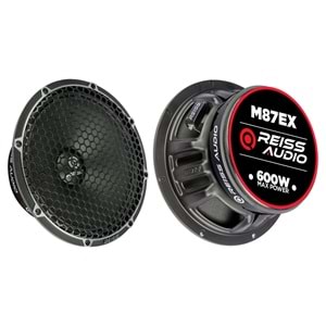 Reıss Audıo RS-M87EX 20 Cm 600 Watt Mıdrange Oto Hoparlör