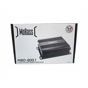 Mobass MB-800.1 Mono Rms 300x1Ch Yeni Nesil Oto Anfi