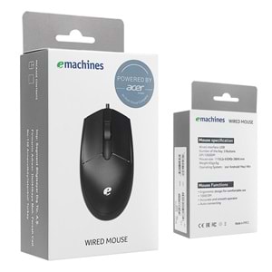Acer eMachines EAM010 Usb Siyah Mouse