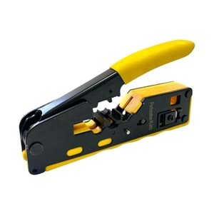 Rose RC-812 Cat5/Cat6/CAT7 EZ-RJ45-RJ11 Konnektör Sıkma Pensesi