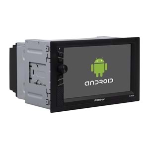For-X X707A 7 Inç Androıd 4+64 Double Dın Bt/Usb/Carplay Oto Teyp