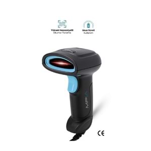 Mpıa BS-1 USB Kablolu 1D/2D Barkod/Karekod Okuyucu