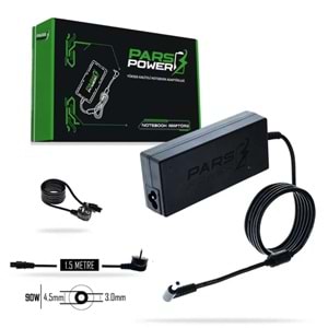 Pars Power PRS-025 90W 19.5V 4.62A (4.5*3.0mm) Adaptör Şarj Aleti-Cihazı