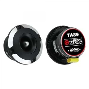 Reıss Audıo RS-TA89 10.2 cm 200 Watt Max Power+6 Ohm Super Bullet Tweeter