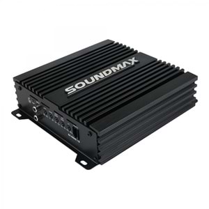 Soundmax SX-N600.1D 1 Ohm 600 Watt RMS Power Bas Kontrol Mono Oto Anfi