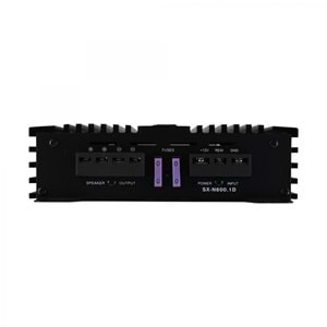 Soundmax SX-N600.1D 1 Ohm 600 Watt RMS Power Bas Kontrol Mono Oto Anfi