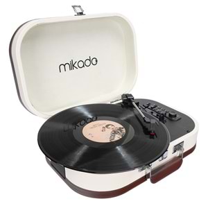 Mikado Nostalgia MN-101 Pikap Fil dişi Usb+RCA+Bluetooth Destekli Müzik Kutusu
