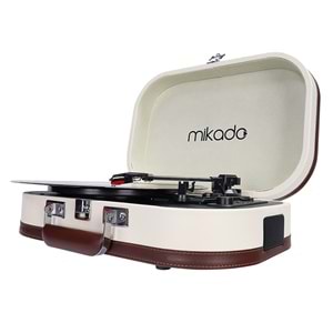Mikado Nostalgia MN-101 Pikap Fil dişi Usb+RCA+Bluetooth Destekli Müzik Kutusu
