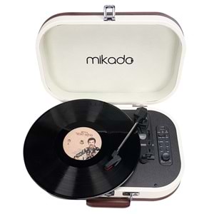 Mikado Nostalgia MN-101 Pikap Fil dişi Usb+RCA+Bluetooth Destekli Müzik Kutusu