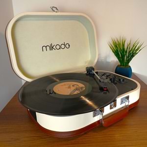 Mikado Nostalgia MN-101 Pikap Fil dişi Usb+RCA+Bluetooth Destekli Müzik Kutusu