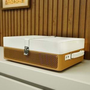 UMİE Vintage UM-P353 Pikap Bluetooth'lu 3.5mm AUXIN&RCAO Destekli Müzik Kutusu