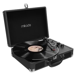 Mikado Nostalgia MN-P317 Siyah Pikap+Rca+Bluetooth Destekli Müzik Kutusu