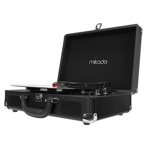Mikado Nostalgia MN-P317 Siyah Pikap+Rca+Bluetooth Destekli Müzik Kutusu