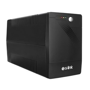 S-link MIGHT U200 2000VA 12V9Ah*2 1200W Siyah Line-Interactive Kesintisiz UPS Güç Kaynağı