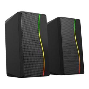 Mikado MD-254 2+1 25W(5w*2+15w) Usb+SD+Fm Bluetooth Destekli RGB Ses Sistemi