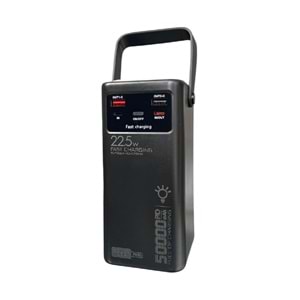 Powerway PD50 50000 mAH Outdoor 22,5 Fast Chargıng Taşınabilir Şarj Cihazı Powerbank