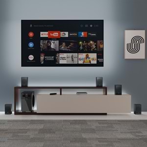 Mikado MD-582BT 5+1 110W Siyah Usb+SD+FM Destekli Multimedia Bluetooth Speaker