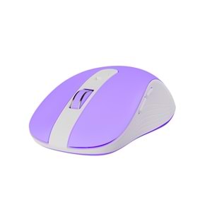 Everest KM-730 Mor/Beyaz Kablosuz Q Multimedia Klavye + Mouse Set