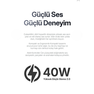 Powerway CubexMini Bluetooth Hoparlör